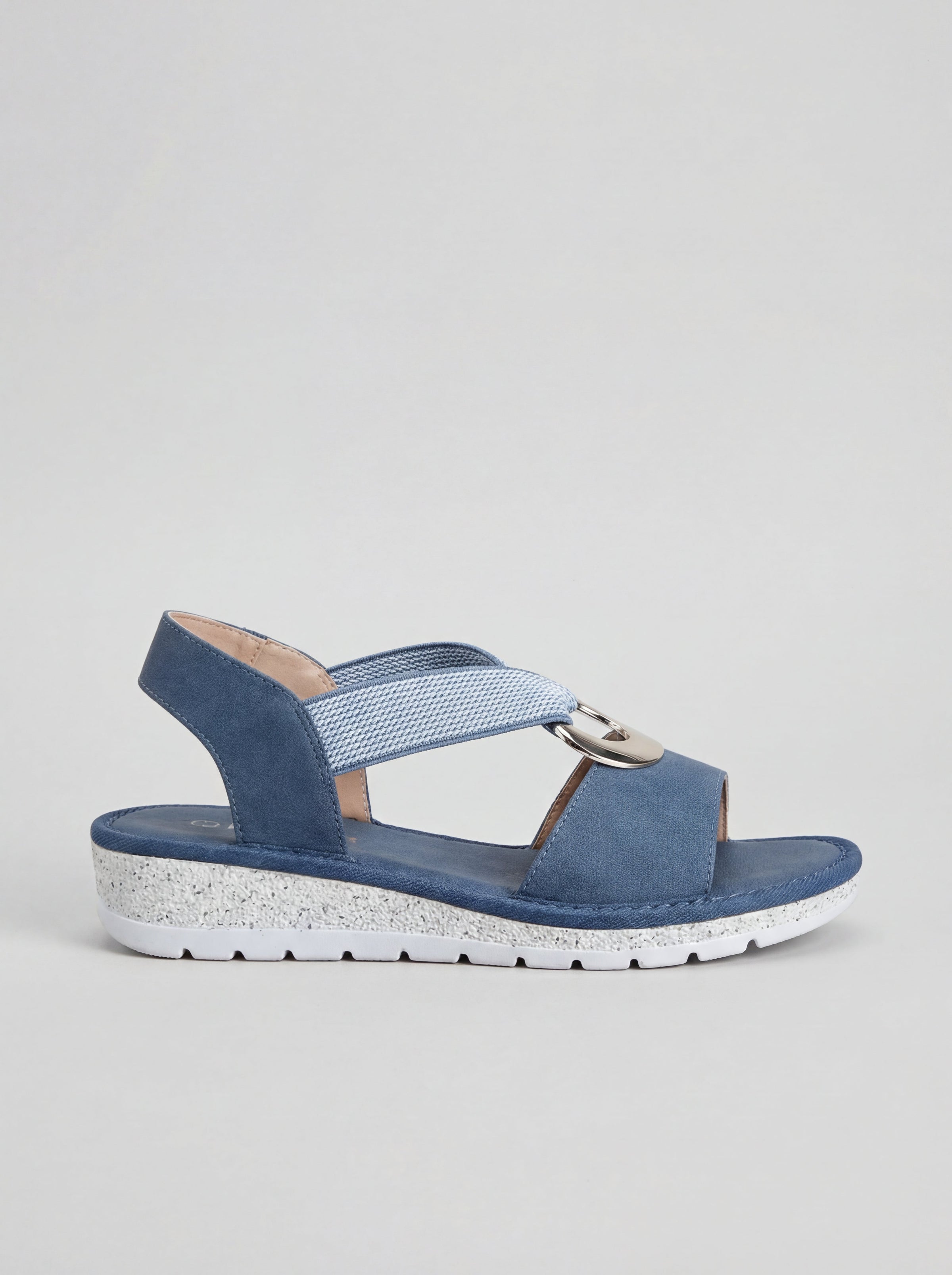 Ruby - Woven Strap Comfort Sandals