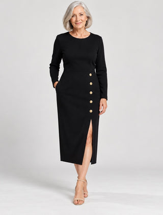 Geraldine dress in Black