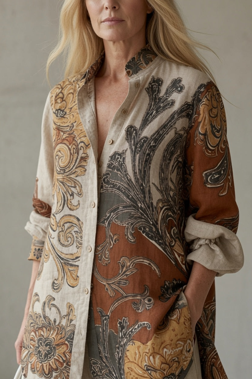 Florence™ | Heritage Print Relaxed Shirt