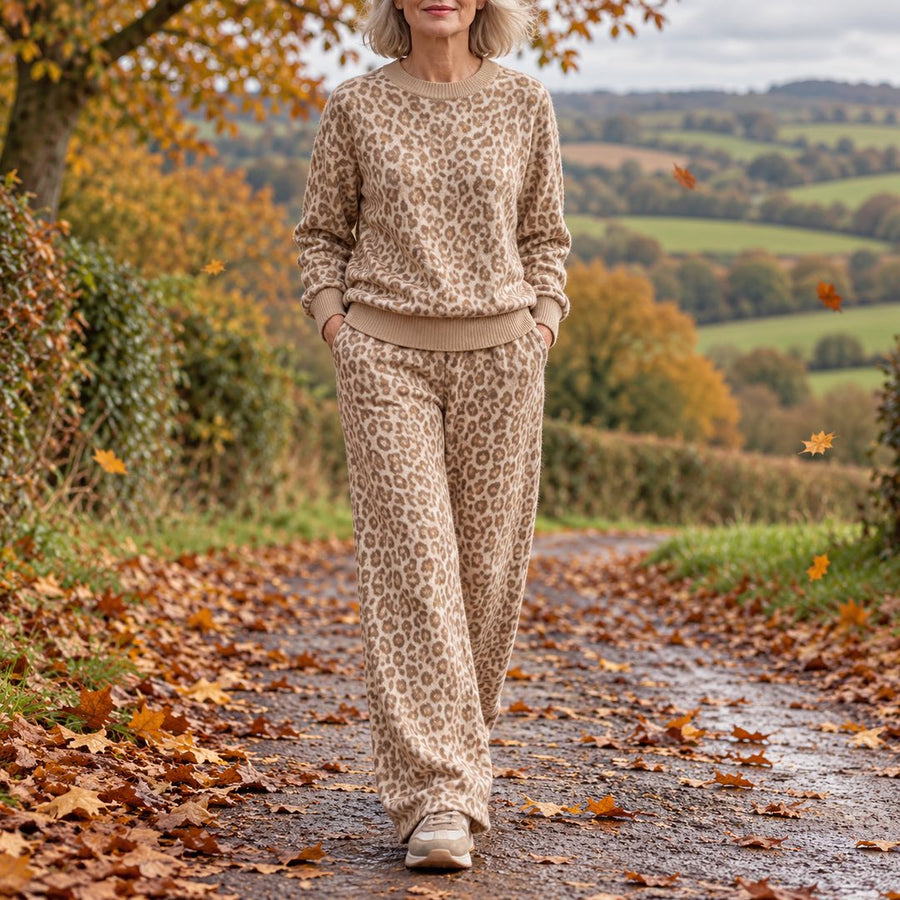 Hazel set worn outdoors