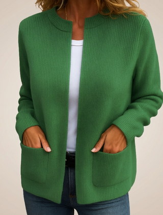 Norma Knitted Pocket Cardigan
