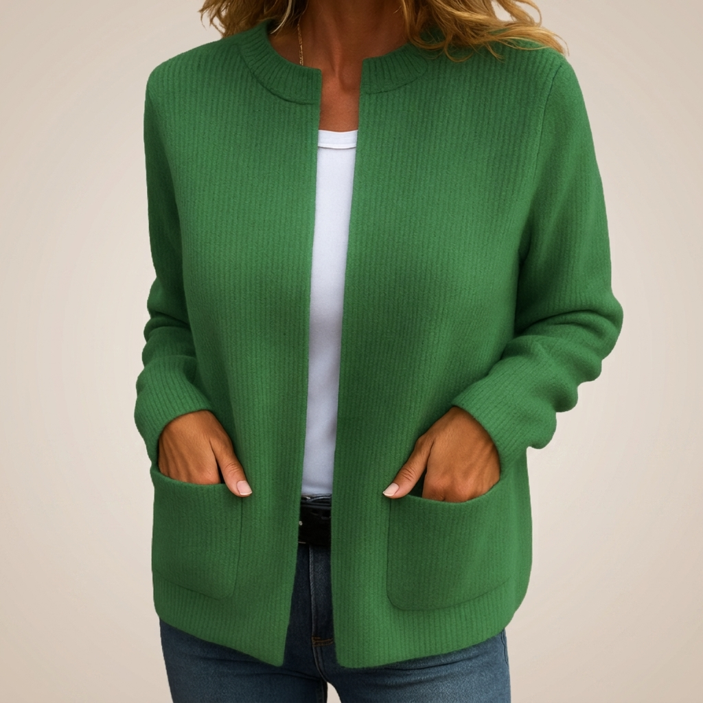 Norma Knitted Pocket Cardigan