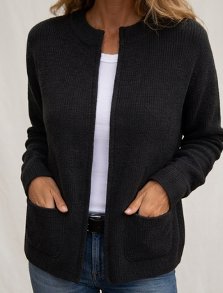 Norma Knitted Pocket Cardigan