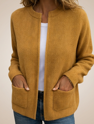 Norma Knitted Pocket Cardigan