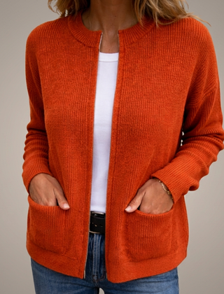Norma Knitted Pocket Cardigan