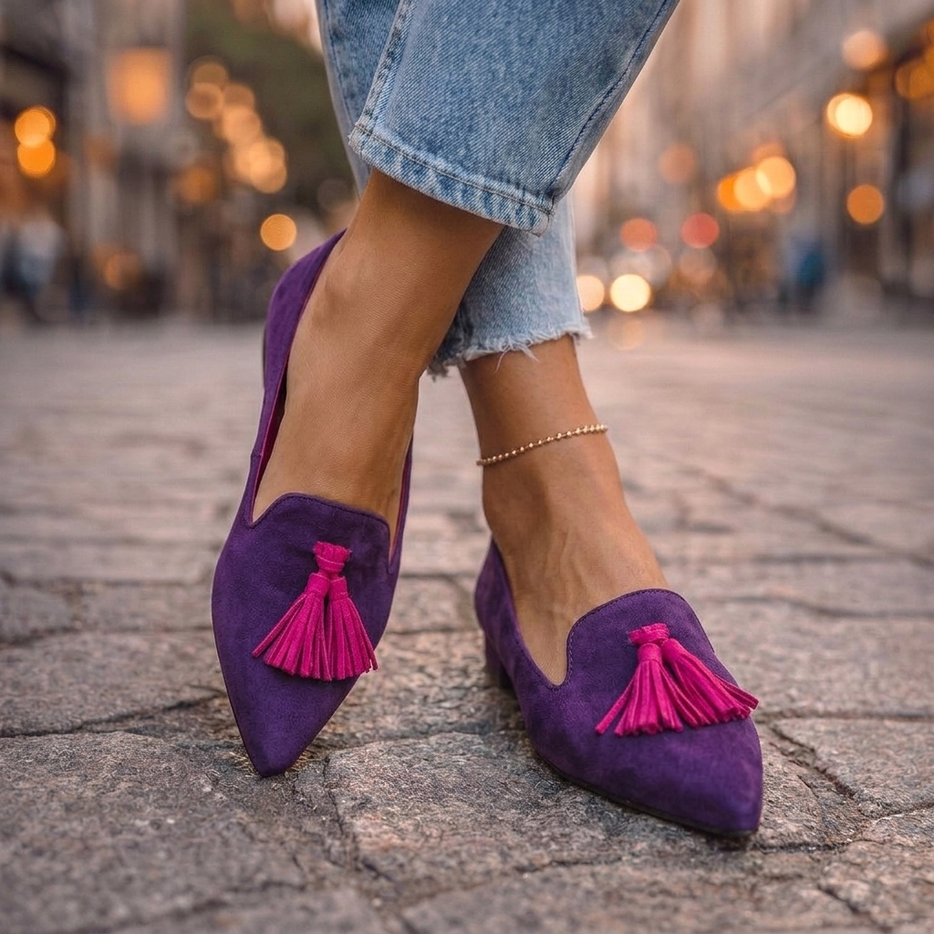 Harriet™ | Pointed Slip-On Flats