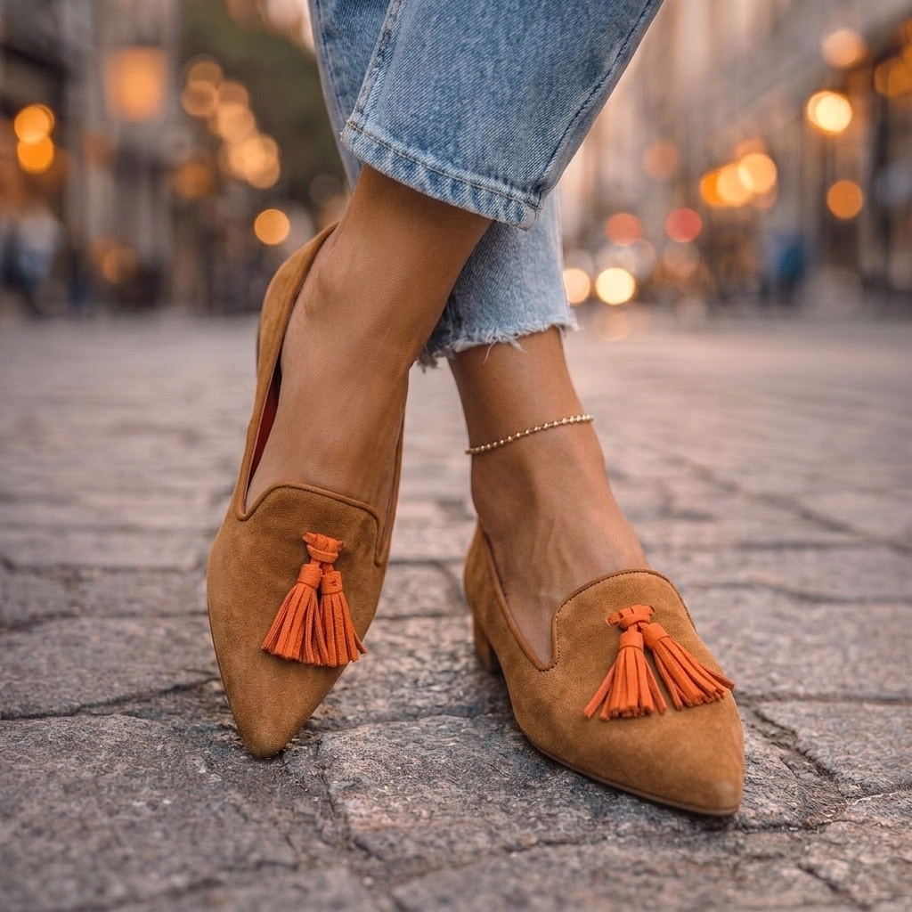 Harriet™ | Pointed Slip-On Flats