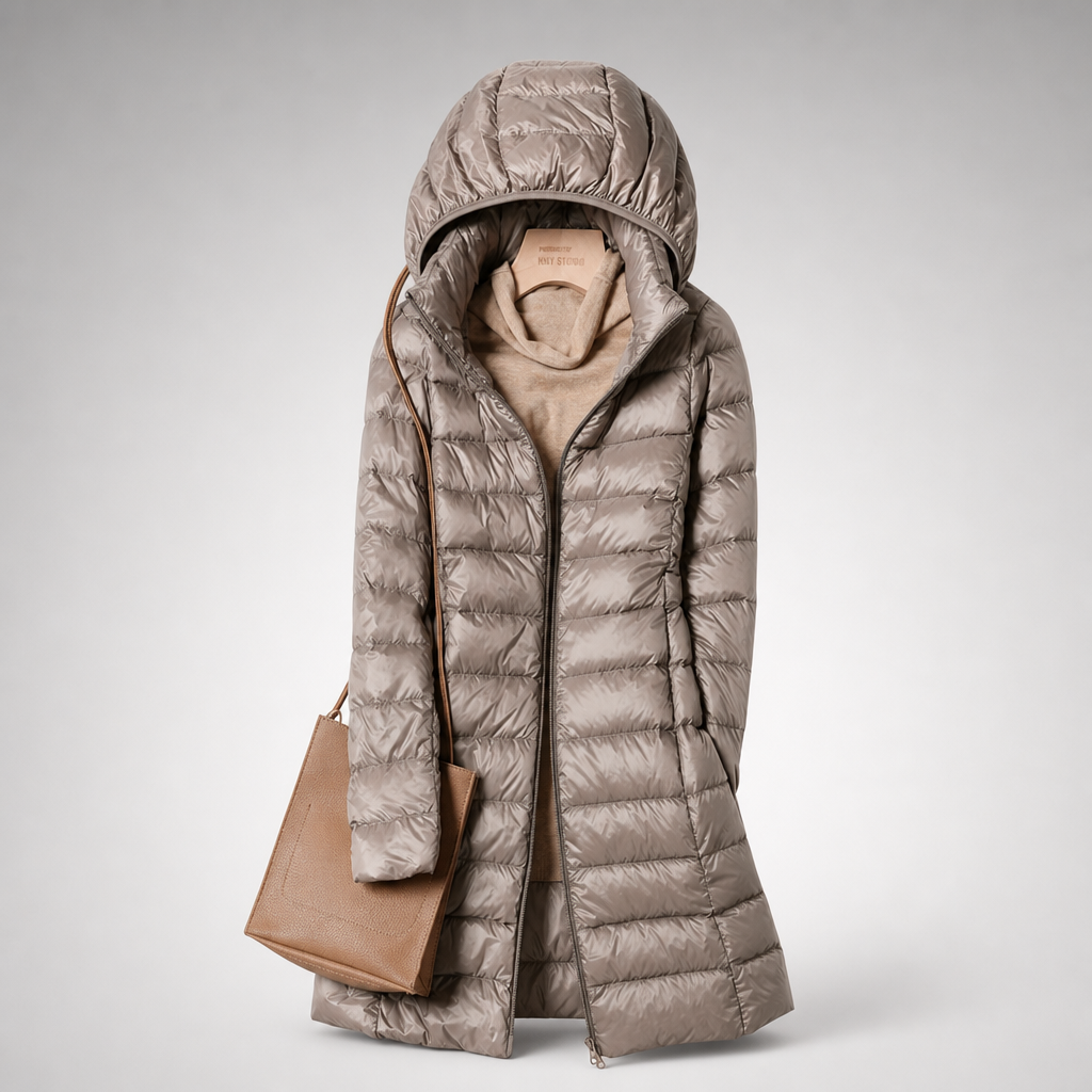 Margaret™ | Lightweight Longline Puffer Coat