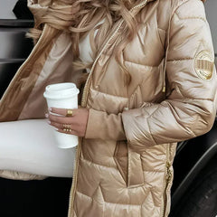Hilary Hooded Quilted Winter Coat