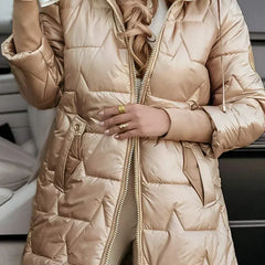 Hilary Hooded Quilted Winter Coat