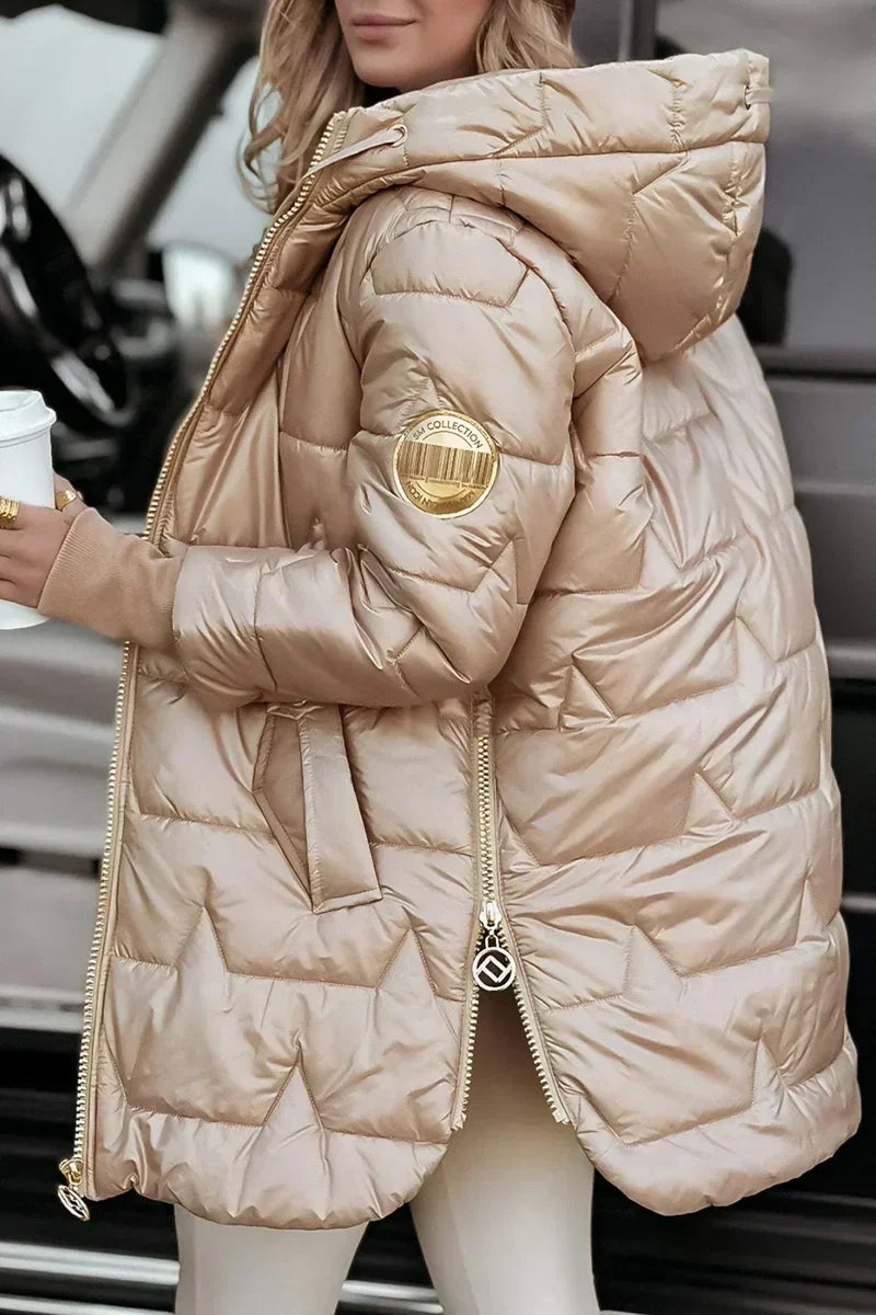 Hilary Hooded Quilted Winter Coat