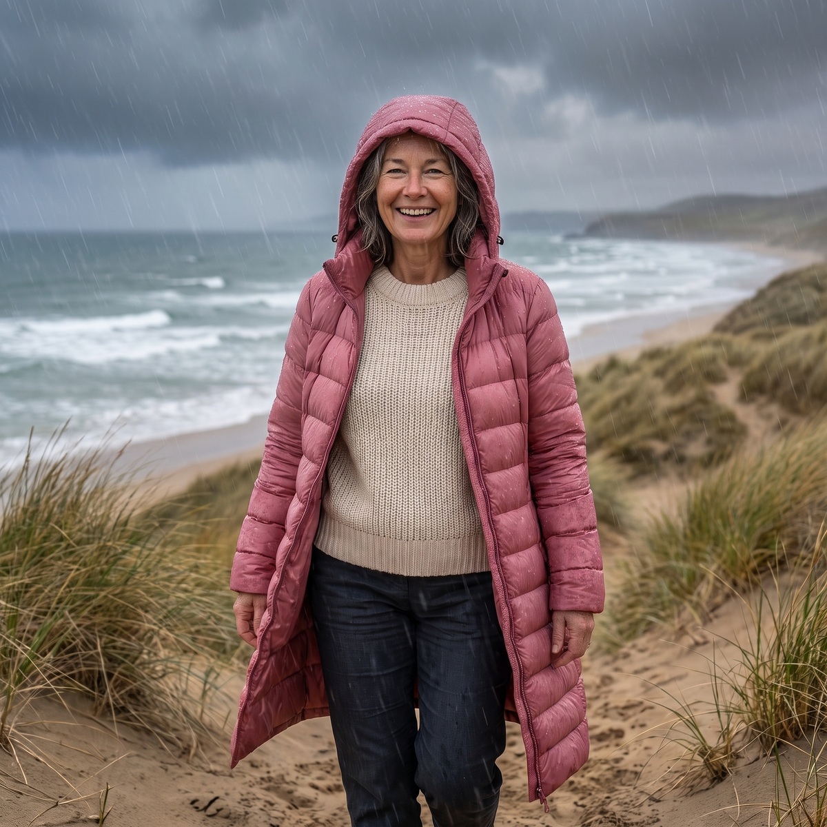 Margaret™ | Lightweight Longline Puffer Coat