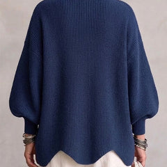 Jacqueline Collared Gold Button Knit Cardigan