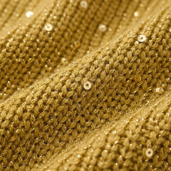 Jacqueline Collared Gold Button Knit Cardigan