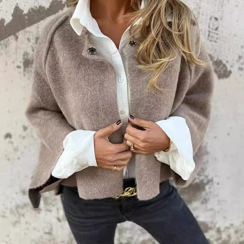 Beatrice™ | Soft Elegance Cape Cardigan