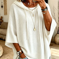 Eileen Oversized Hooded Knit Jumper