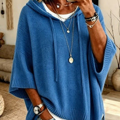 Eileen Oversized Hooded Knit Jumper