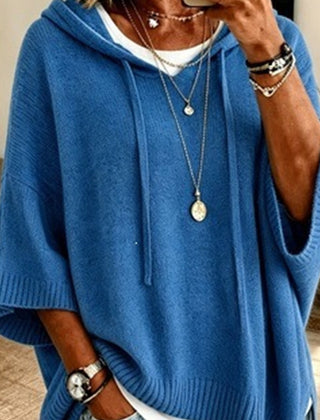 Eileen Oversized Hooded Knit Jumper
