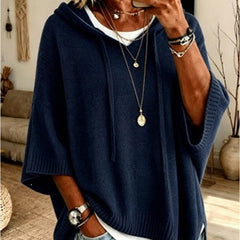 Eileen Oversized Hooded Knit Jumper