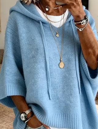 Eileen Oversized Hooded Knit Jumper