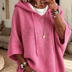 Eileen Oversized Hooded Knit Jumper