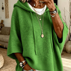 Eileen Oversized Hooded Knit Jumper