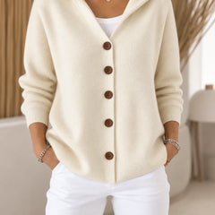 Morag Hooded Button Cardigan